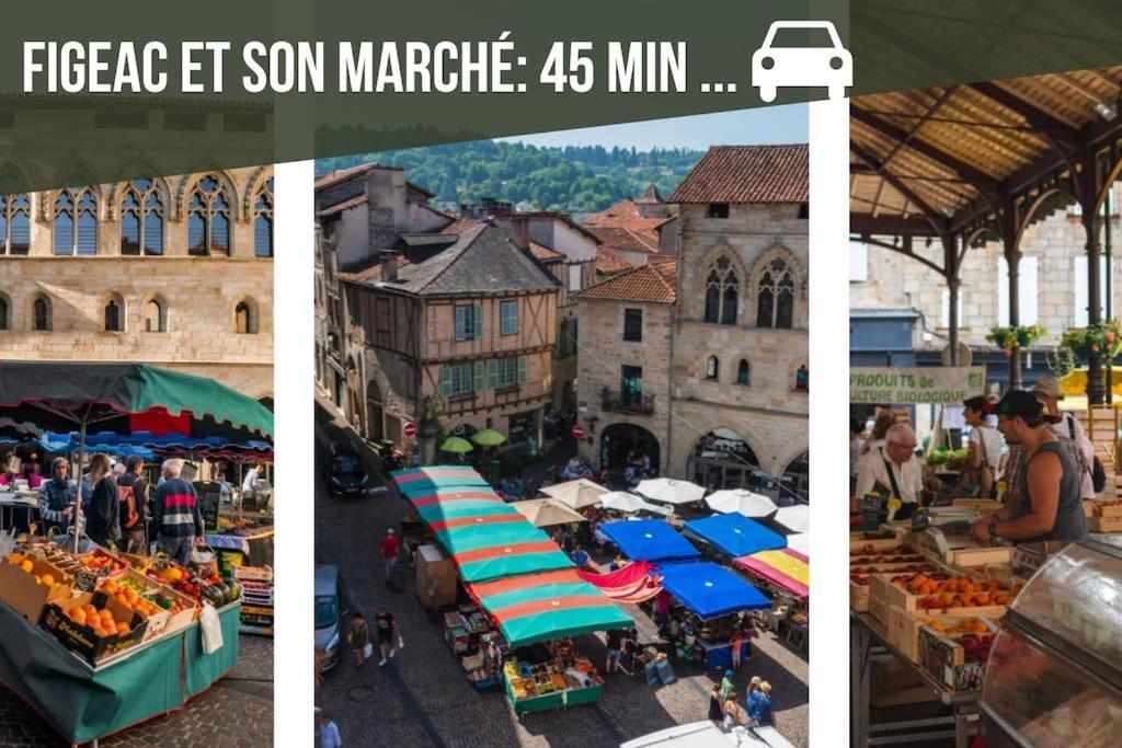 La Sagnarde, Maison En Pierre, 卢布雷萨克 外观 照片
